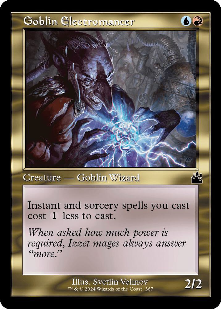 Goblin Electromancer 367 (Ravnica Remastered)  | Good Games Adelaide SA