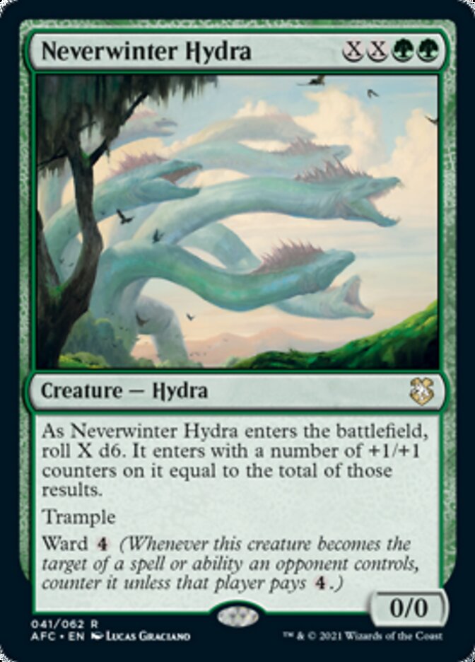 Neverwinter Hydra [Dungeons & Dragons: Adventures in the Forgotten Realms Commander] | Good Games Adelaide SA