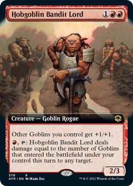 Hobgoblin Bandit Lord Extended Art 379 (Adventures in the Forgotten Realms)  | Good Games Adelaide SA