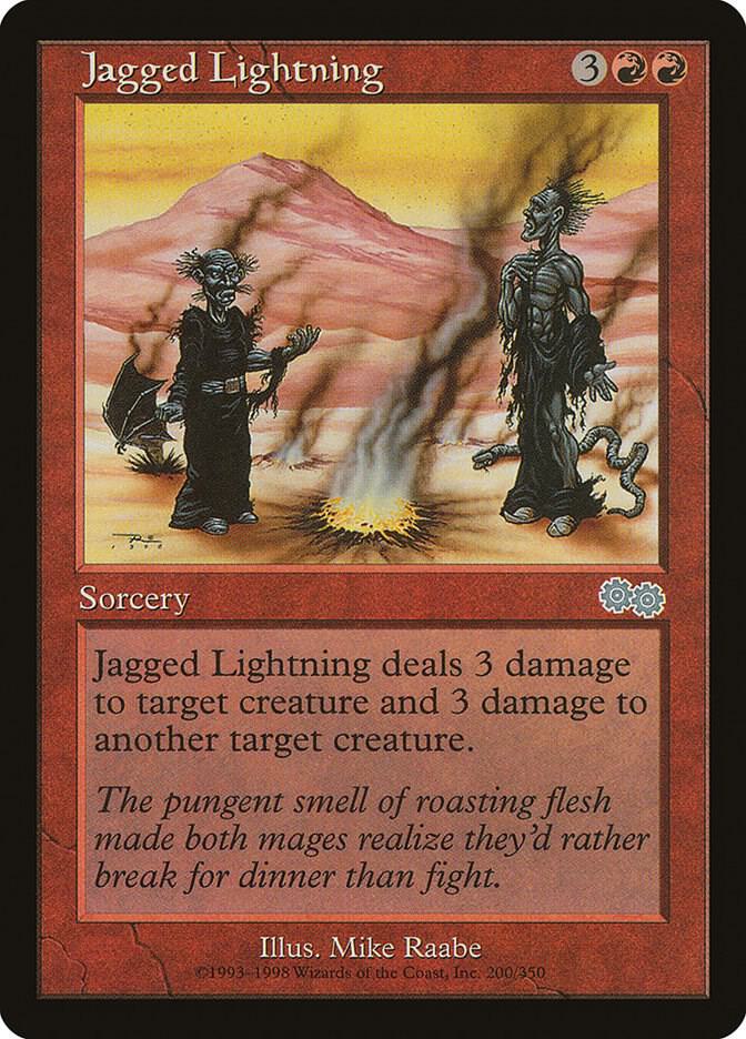 Jagged Lightning 200 (Urza's Saga)  | Good Games Adelaide SA