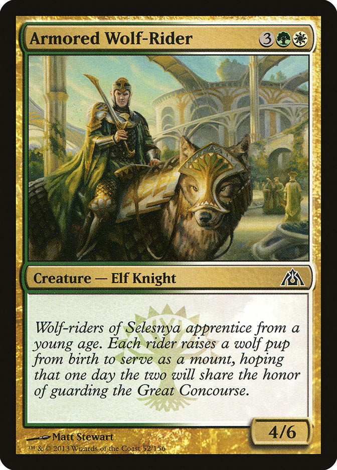 Armored Wolf-Rider [Dragon's Maze] | Good Games Adelaide SA