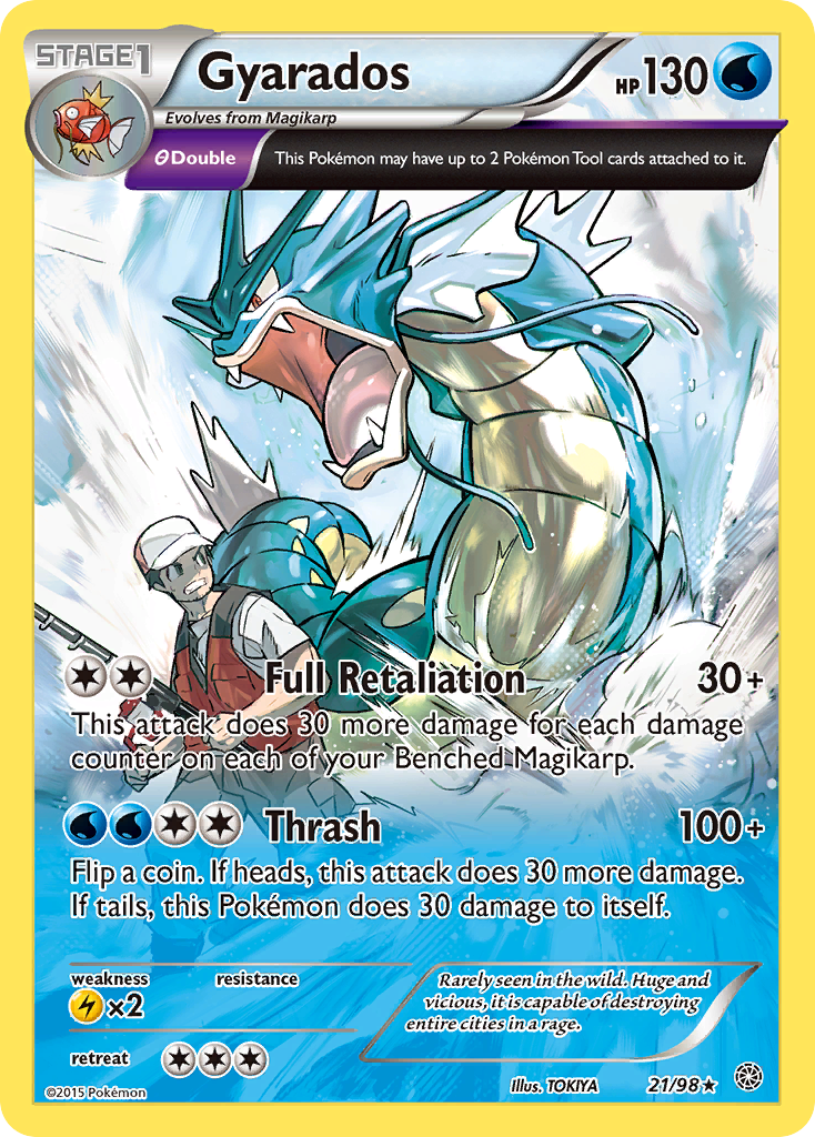 Gyarados (21/98) [XY: Ancient Origins] | Good Games Adelaide SA
