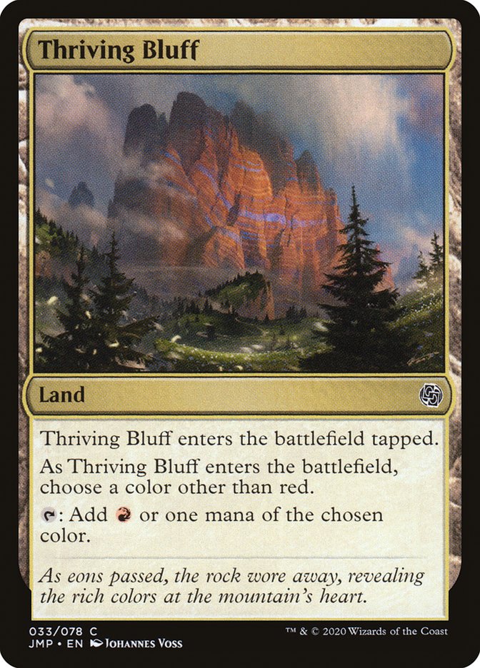 Thriving Bluff [Jumpstart] | Good Games Adelaide SA
