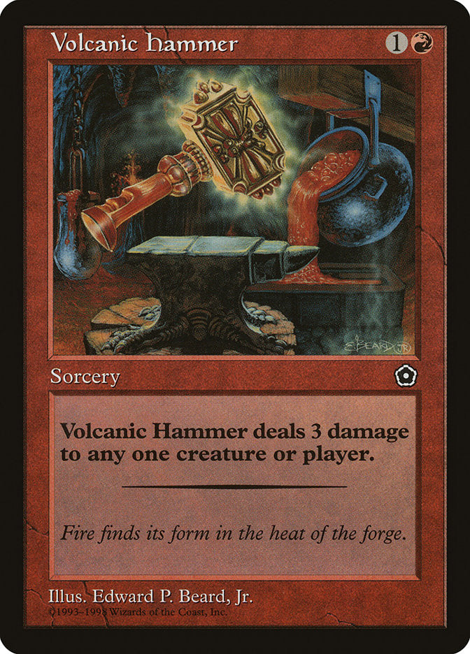 Volcanic Hammer [Portal Second Age] | Good Games Adelaide SA