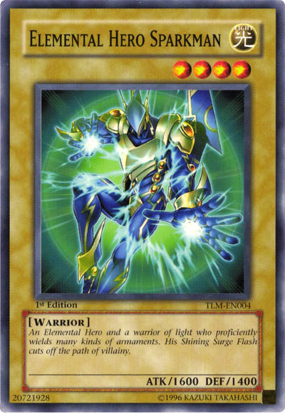 Elemental Hero Sparkman [TLM-EN004] Common | Good Games Adelaide SA