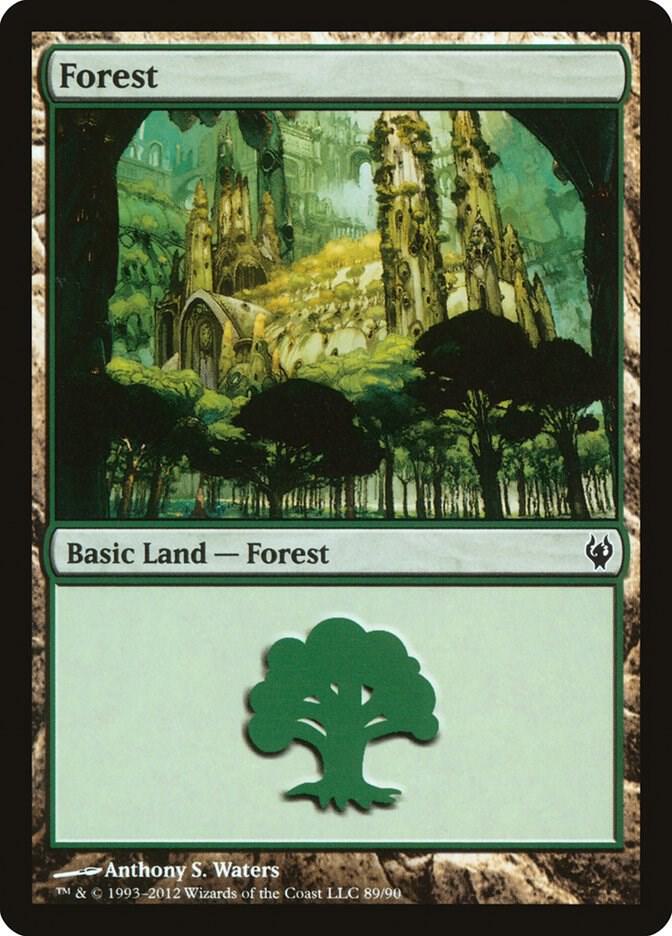 Forest 89 89 (Duel Decks: Izzet vs. Golgari)  | Good Games Adelaide SA