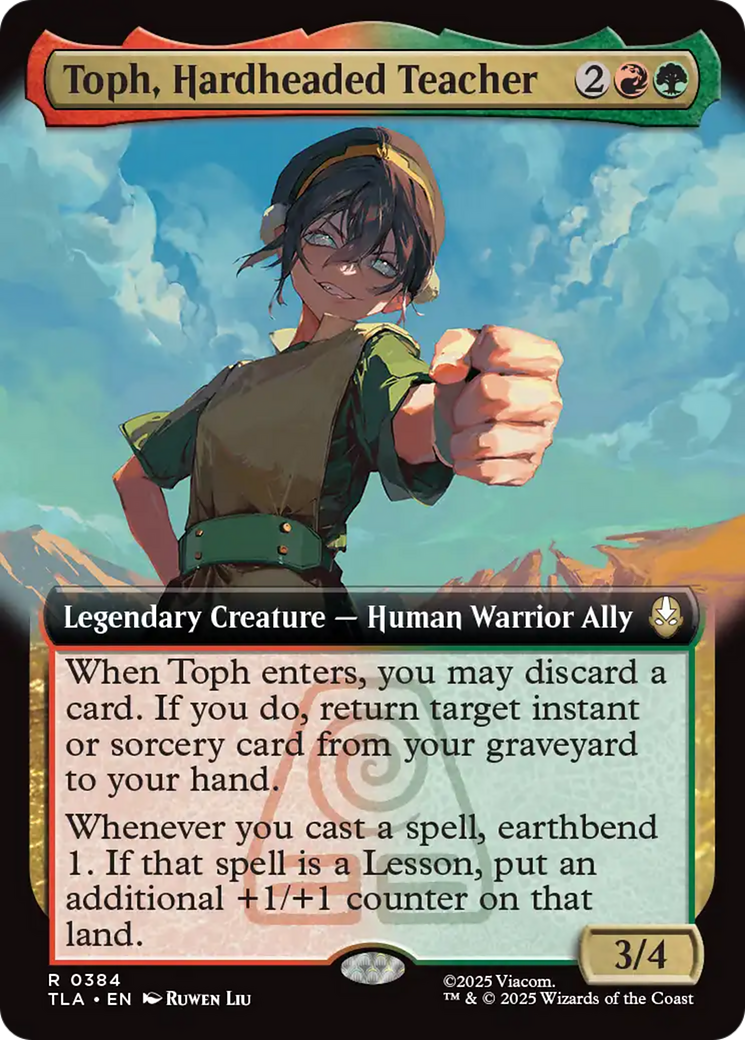 Toph, Hardheaded Teacher (Extended Art) [Avatar: The Last Airbender] | Good Games Adelaide SA