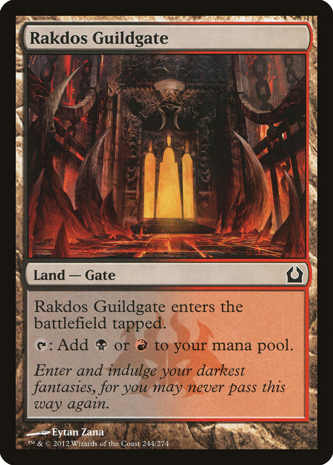 Rakdos Guildgate [Return to Ravnica] | Good Games Adelaide SA