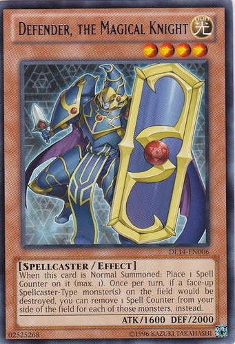 Defender, the Magical Knight (Blue) [DL14-EN006] Rare | Good Games Adelaide SA