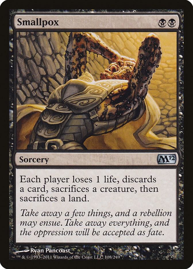 Smallpox 108 (Magic 2012 (M12))  - Foil | Good Games Adelaide SA