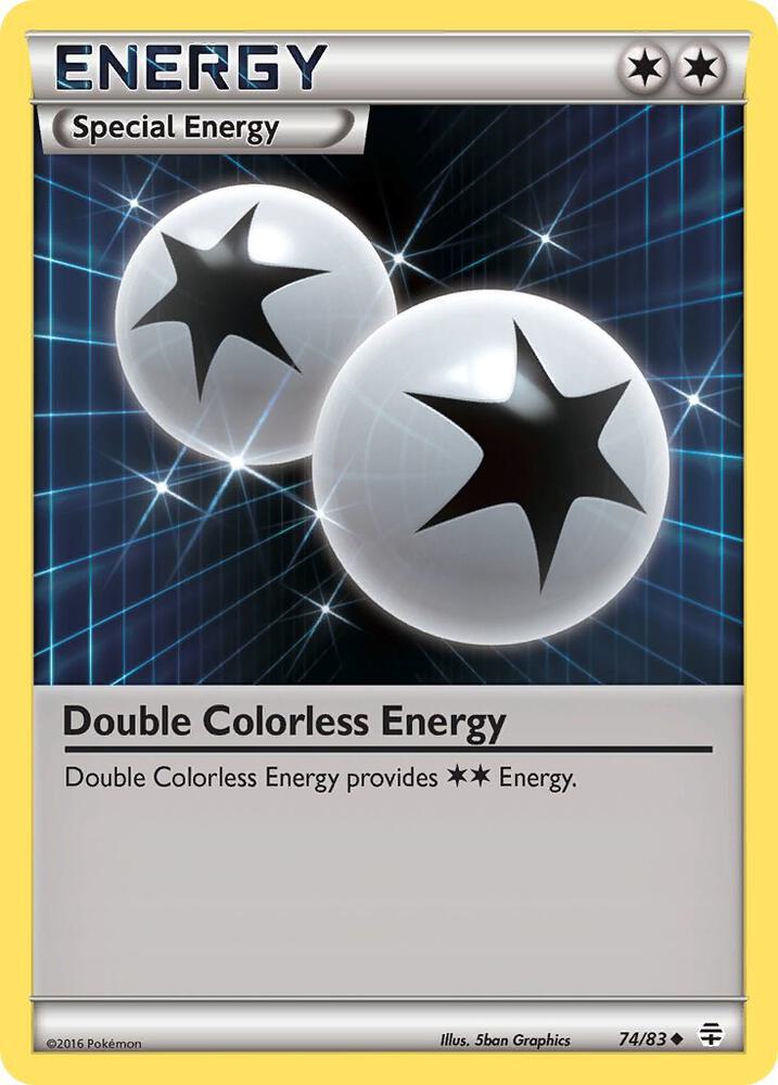 Double Colorless Energy 74/83 (Generations)  | Good Games Adelaide SA
