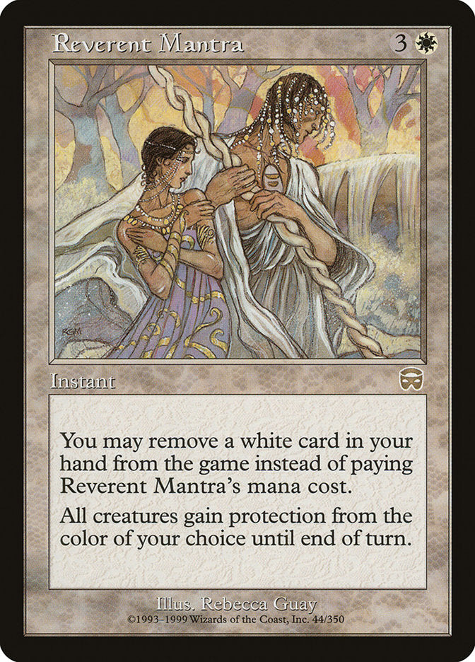 Reverent Mantra 44 (Mercadian Masques)  | Good Games Adelaide SA