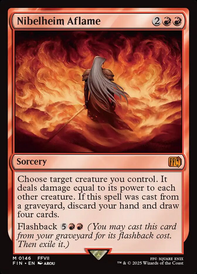 Nibelheim Aflame 146 (FINAL FANTASY)  - Foil | Good Games Adelaide SA