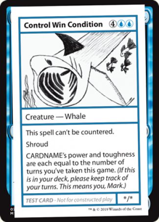 Control Win Condition (2021 Edition) [Mystery Booster Playtest Cards] | Good Games Adelaide SA