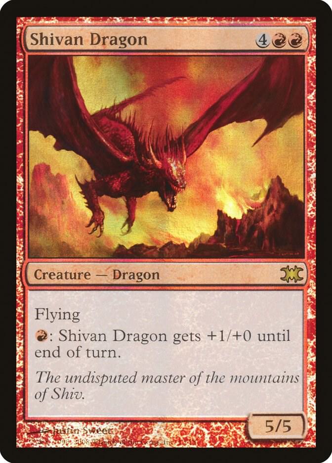 Shivan Dragon 13 (From the Vault: Dragons)  - Foil | Good Games Adelaide SA