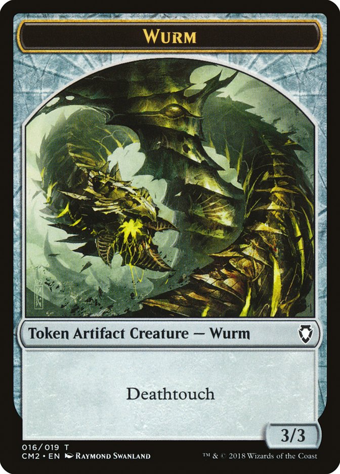 Wurm (Deathtouch) [Commander Anthology Volume II Tokens] | Good Games Adelaide SA