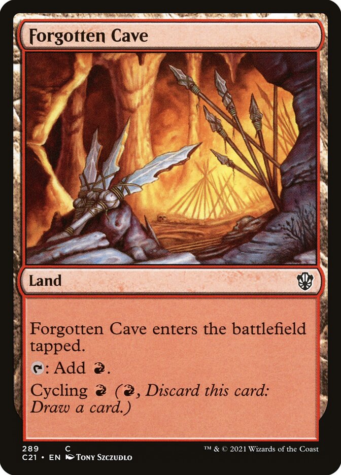 Forgotten Cave 289 (Commander 2021)  | Good Games Adelaide SA