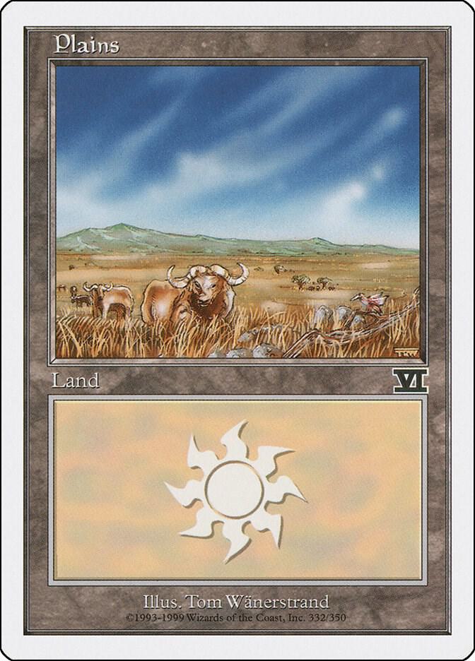 Plains 332 (Classic Sixth Edition)  | Good Games Adelaide SA