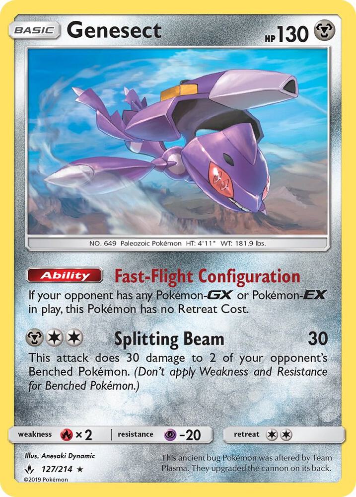 Genesect 127/214 (SM - Unbroken Bonds)  | Good Games Adelaide SA