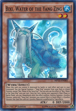 Bixi, Water of the Yang Zing [MP15-EN085] Super Rare | Good Games Adelaide SA