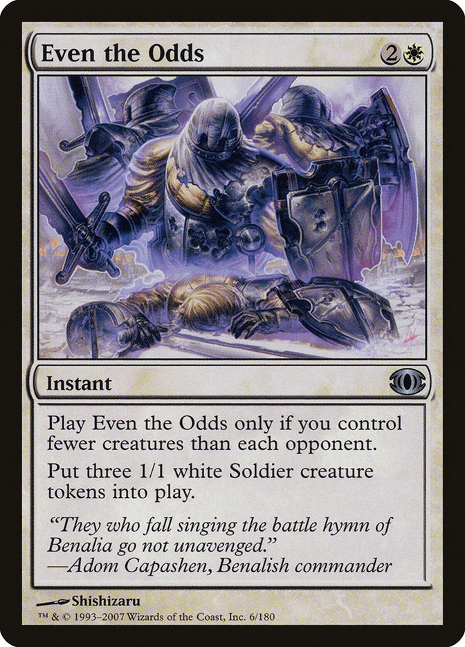 Even the Odds 6 (Future Sight)  - Foil | Good Games Adelaide SA
