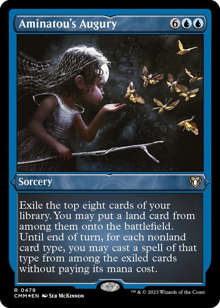 Aminatou's Augury 479 (Commander Masters)  - Foil | Good Games Adelaide SA