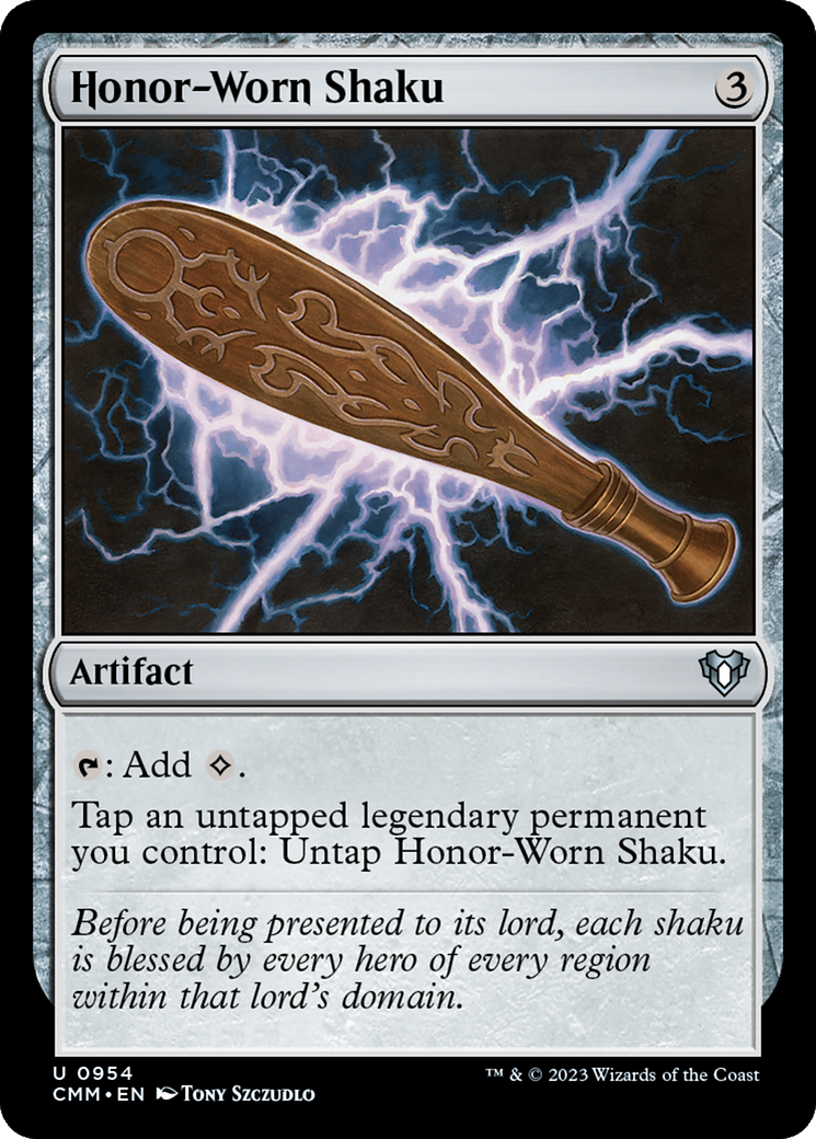 Honor-Worn Shaku [Commander Masters] | Good Games Adelaide SA