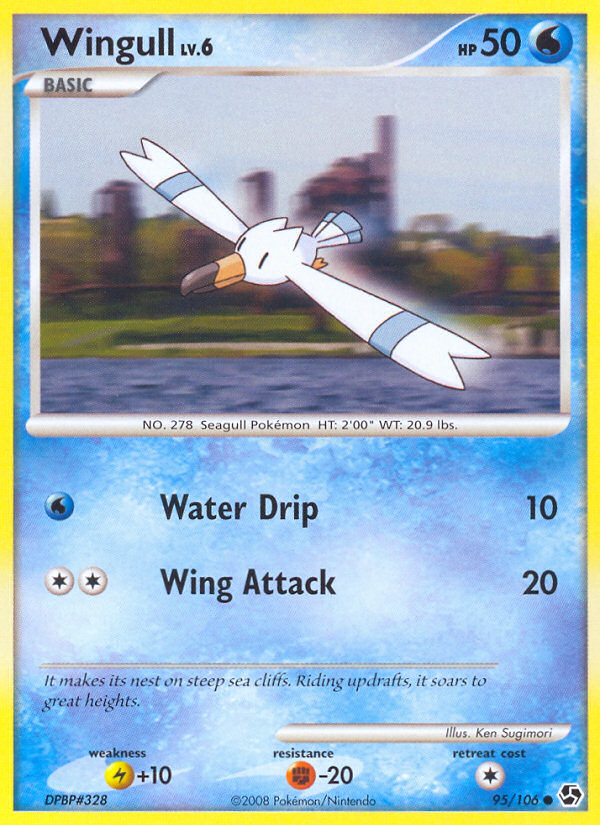 Wingull (95/106) [Diamond & Pearl: Great Encounters] | Good Games Adelaide SA
