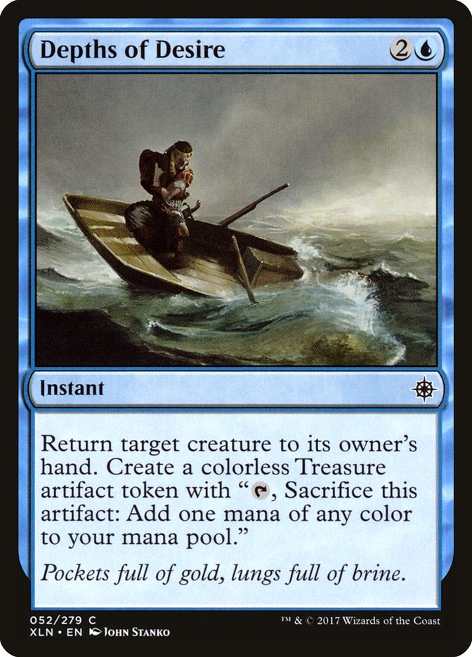 Depths of Desire 52 (Ixalan)  - Foil | Good Games Adelaide SA