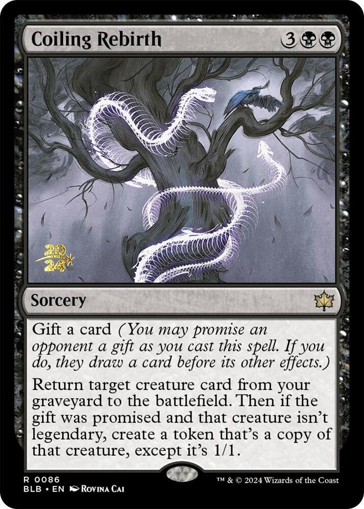 Coiling Rebirth 86 (Prerelease Cards)  - Foil | Good Games Adelaide SA