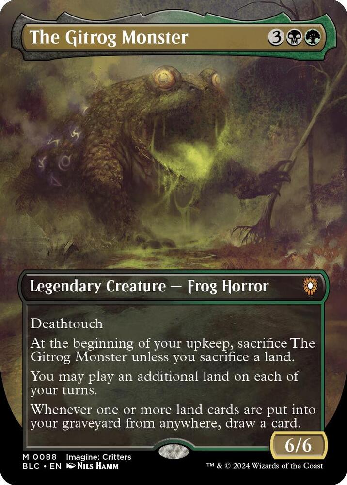 The Gitrog Monster 88 (Commander: Bloomburrow)  - Foil | Good Games Adelaide SA