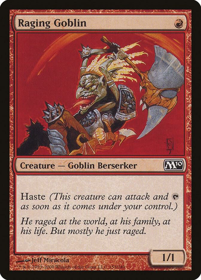 Raging Goblin 153/249 (Magic 2010 (M10))  - Foil | Good Games Adelaide SA