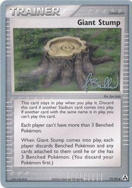 Giant Stump (75/92) (Eeveelutions - Jimmy Ballard) [World Championships 2006] | Good Games Adelaide SA