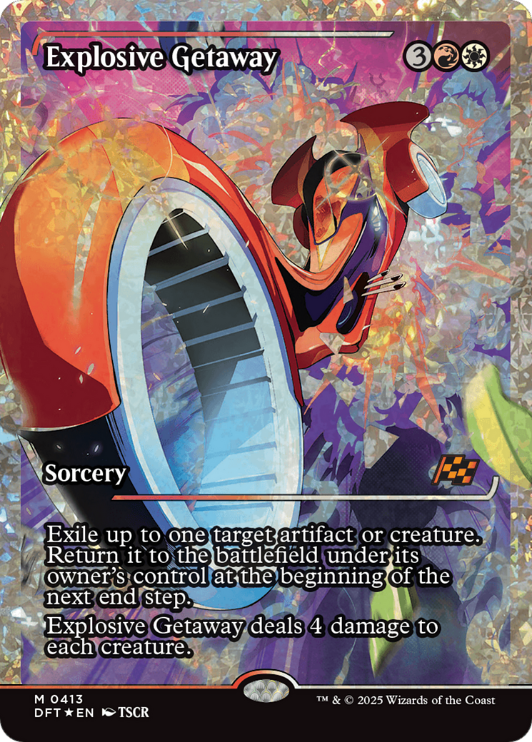 Explosive Getaway [Aetherdrift Promos] | Good Games Adelaide SA