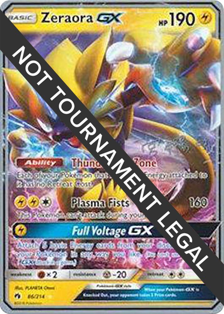 Zeraora GX 2019 Haruki Miyamoto 86/214 (World Championship Decks)  | Good Games Adelaide SA