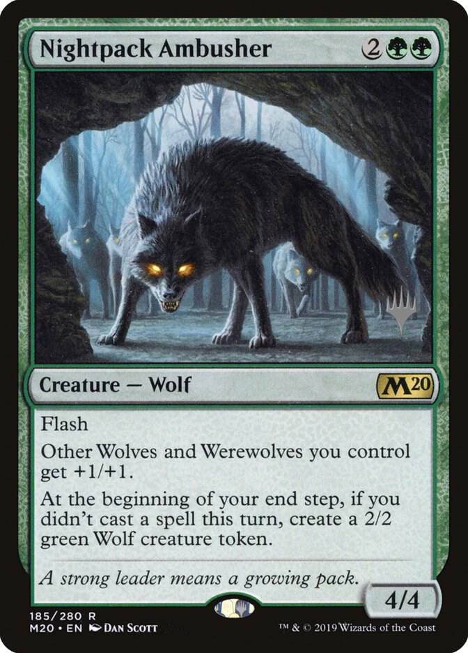 Nightpack Ambusher 185 (Promo Pack: Core Set 2020)  - Foil | Good Games Adelaide SA