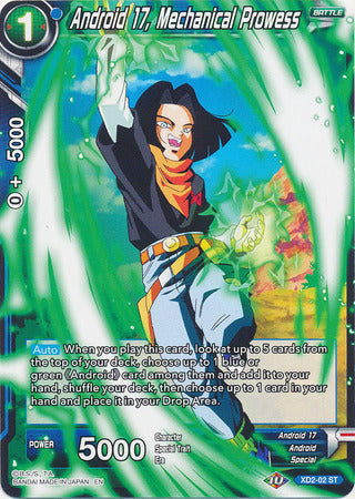 Android 17, Mechanical Prowess [XD2-02] | Good Games Adelaide SA
