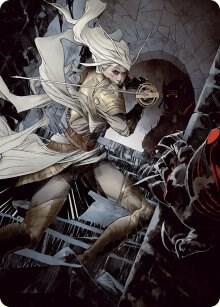 Thalia Guardian of Thraben Art Card 67 (Art Series: March of the Machine)  | Good Games Adelaide SA