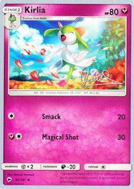 Kirlia (92/147) (Infinite Force - Diego Cassiraga) [World Championships 2017] | Good Games Adelaide SA