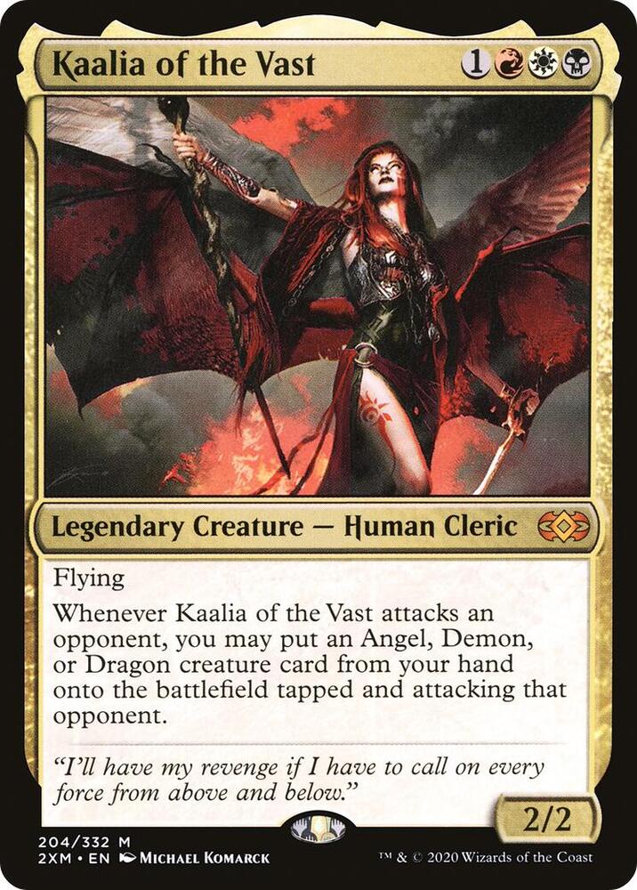 Kaalia of the Vast 204 (Double Masters)  - Foil | Good Games Adelaide SA