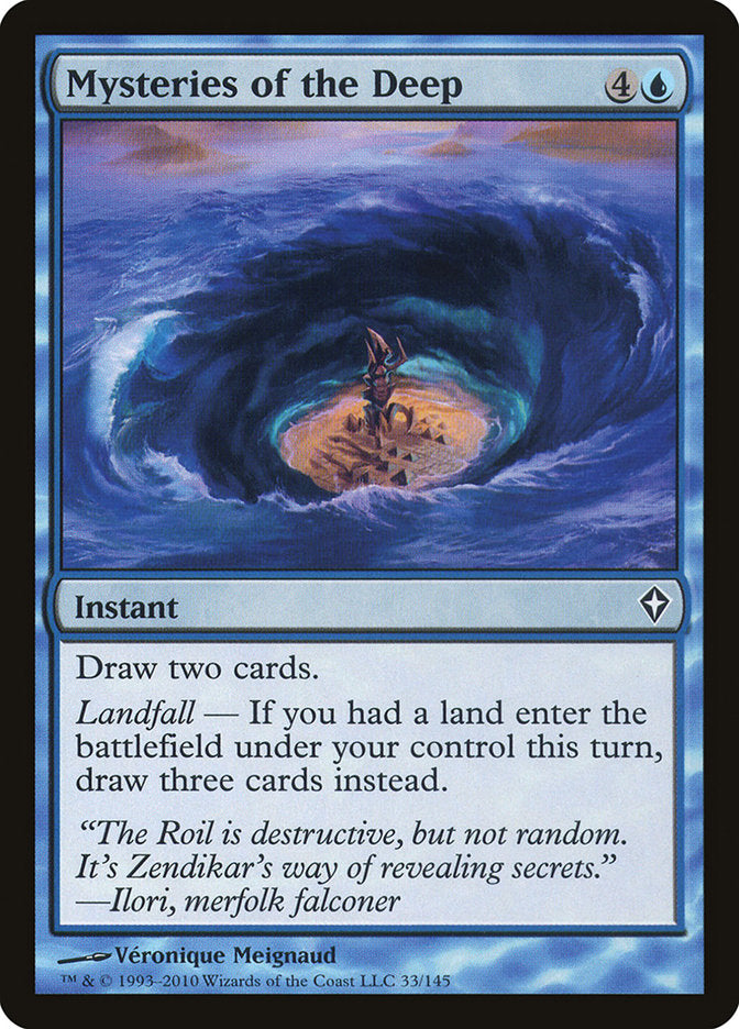 Mysteries of the Deep 33 (Worldwake)  - Foil | Good Games Adelaide SA