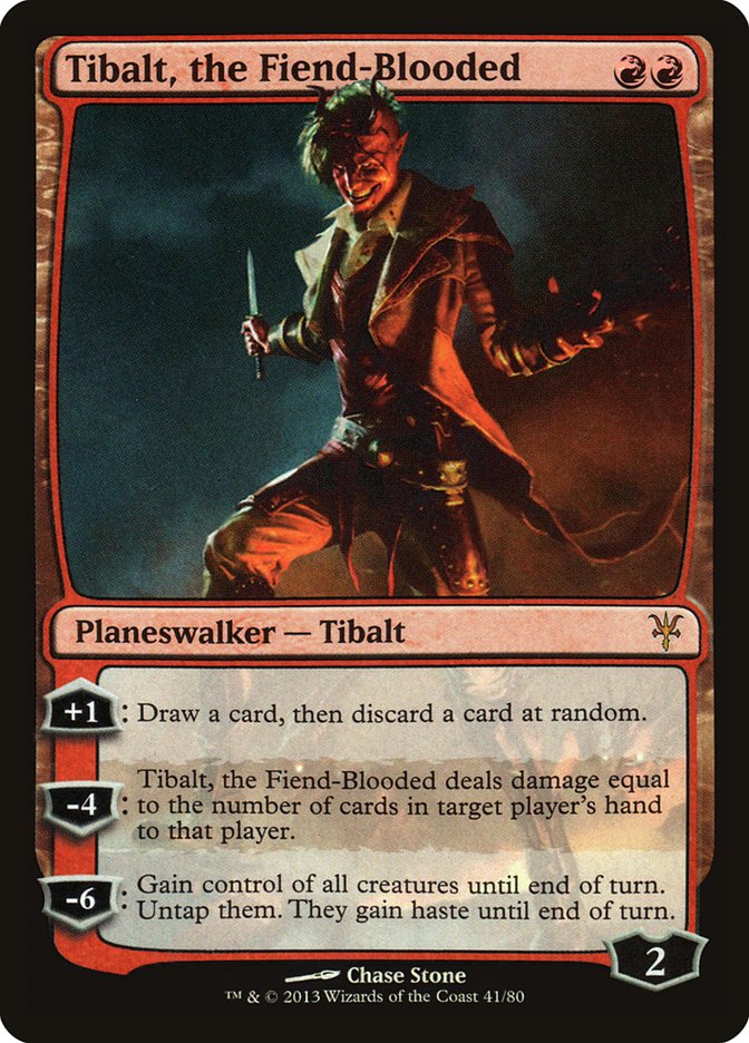 Tibalt, the Fiend-Blooded 41 (Duel Decks: Sorin vs. Tibalt)  - Foil | Good Games Adelaide SA