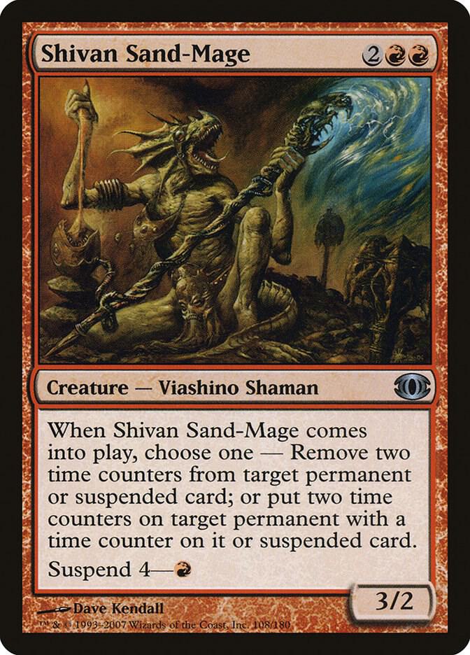 Shivan Sand-Mage 108 (Future Sight)  - Foil | Good Games Adelaide SA