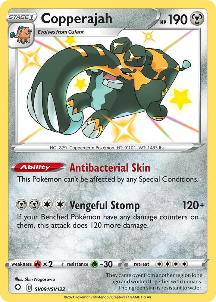 Copperajah SV091/SV122 (Shining Fates: Shiny Vault)  - Holofoil | Good Games Adelaide SA