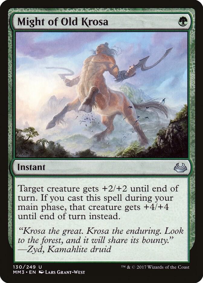 Might of Old Krosa 130 (Modern Masters 2017)  | Good Games Adelaide SA