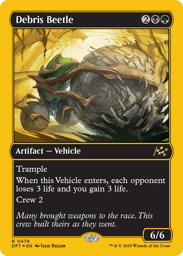 Debris Beetle (First-Place Foil) [Aetherdrift] | Good Games Adelaide SA