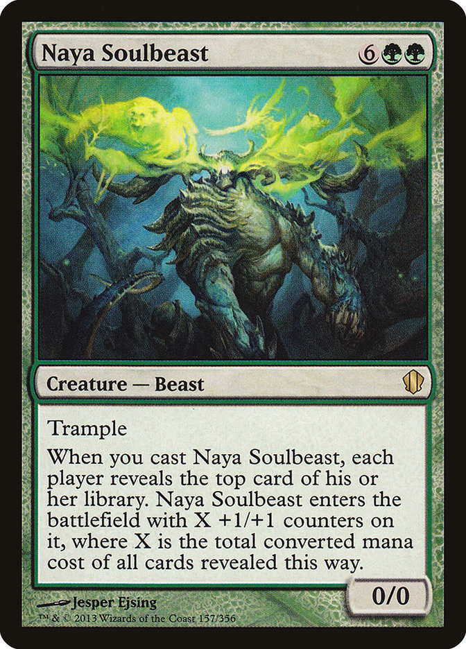 Naya Soulbeast 157 (Commander 2013)  | Good Games Adelaide SA