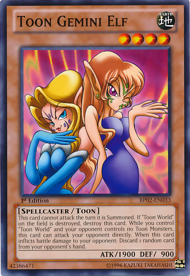 Toon Gemini Elf [BP02-EN033] Mosaic Rare | Good Games Adelaide SA