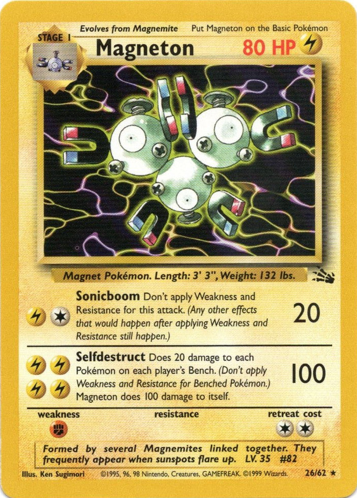 Magneton (26/62) [Fossil Unlimited] | Good Games Adelaide SA