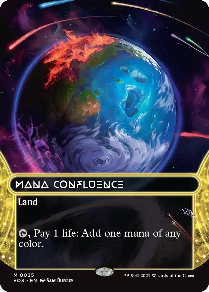 Mana Confluence 0025 Borderless 25/0 (Edge of Eternities: Stellar Sights)  - Borderless | Good Games Adelaide SA